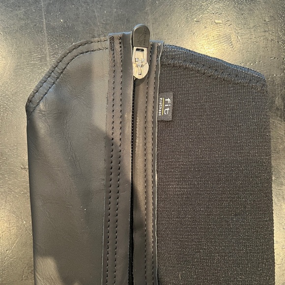 NWT* ProChaps The Fit half chaps black 18” length, XL Calf (see size chart) - Picture 10 of 16